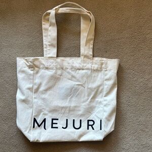 MEJURI ZIPPER TOTE BAG NWOT
